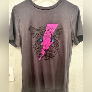 Amazon Dark Grey leopard shirt